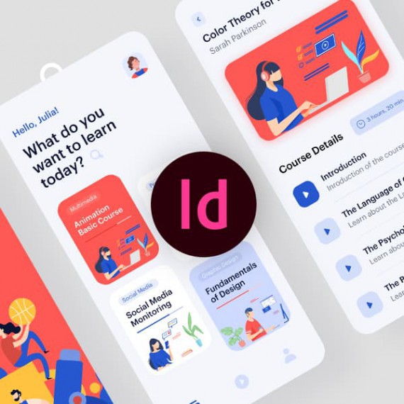 Обучение adobe indesign